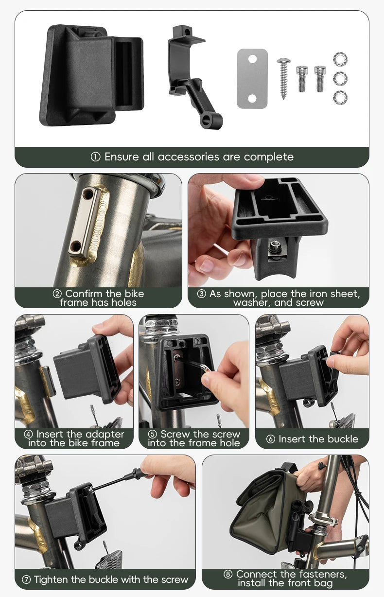 Multi Functional Foldable Bike Handlebar Bag